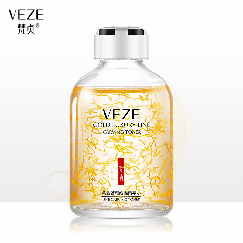 Luxury Skincare Essence - 24K Gold Luxury Line Carving Toner
