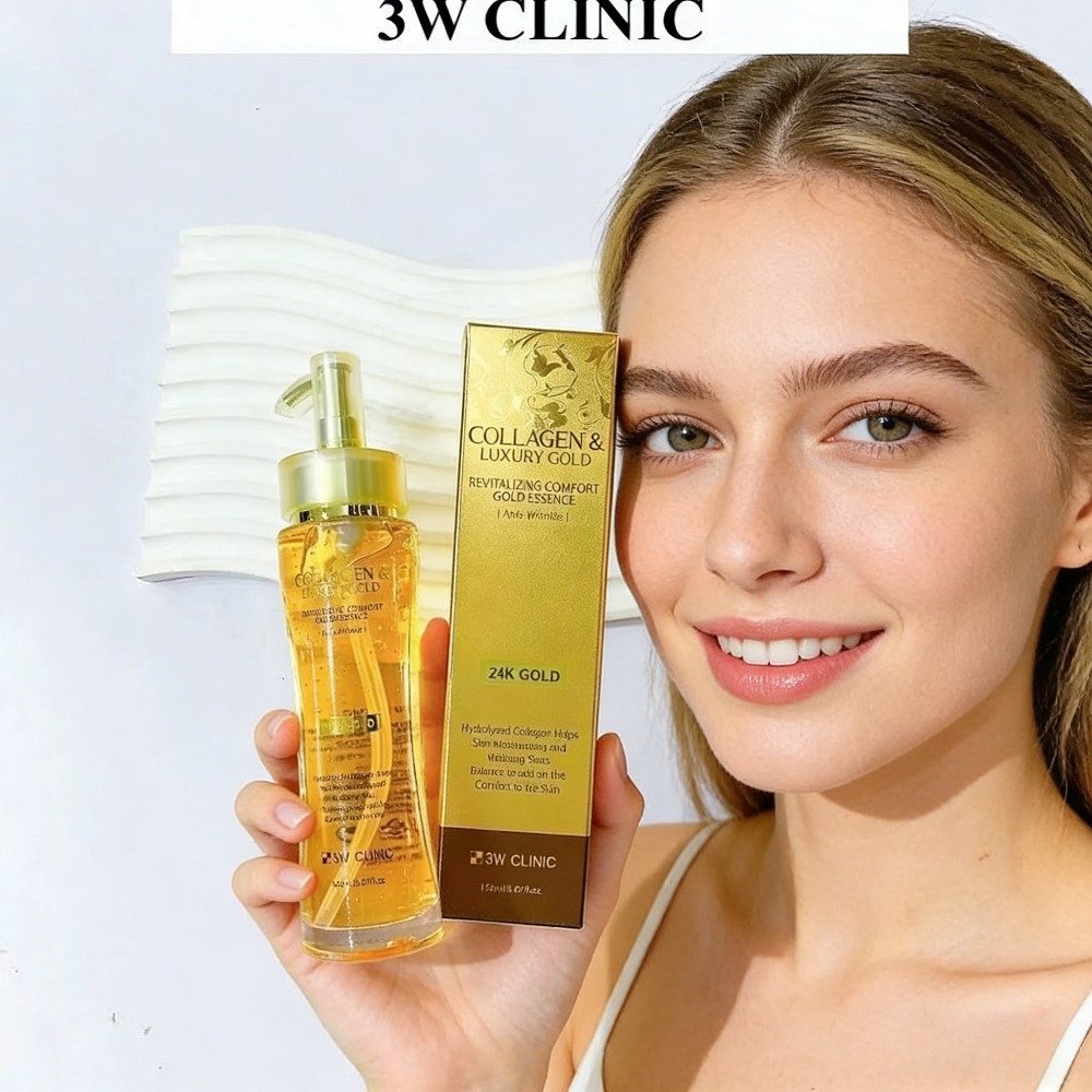 3WCLINIC Collagen & Luxury Gol - Luxury Skincare Essence 评论和价格